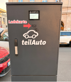 Darstellung der Ladesäule Typ CO2.