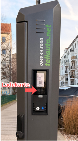 Darstellung der Ladesäule Typ WW2.