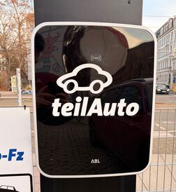 Darstellung der Ladesäule Typ AB1