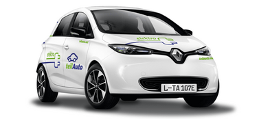 Darstellung des Autos Renault Zoe