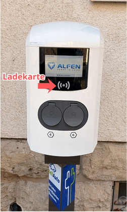 Darstellung der Ladesäule Typ AL1.