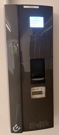 Darstellung der Ladesäule Typ CO1